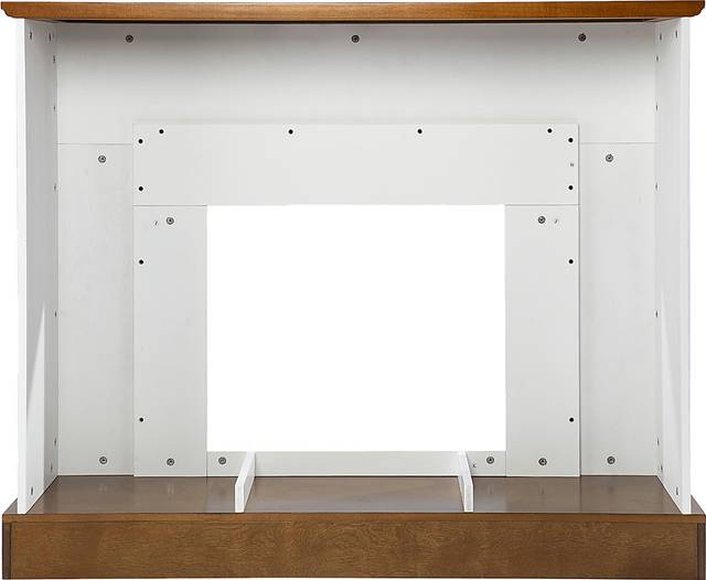Tullamore I White 50 in. Console, With Color Changing Electric Fireplace - Thumbnail - Image 2