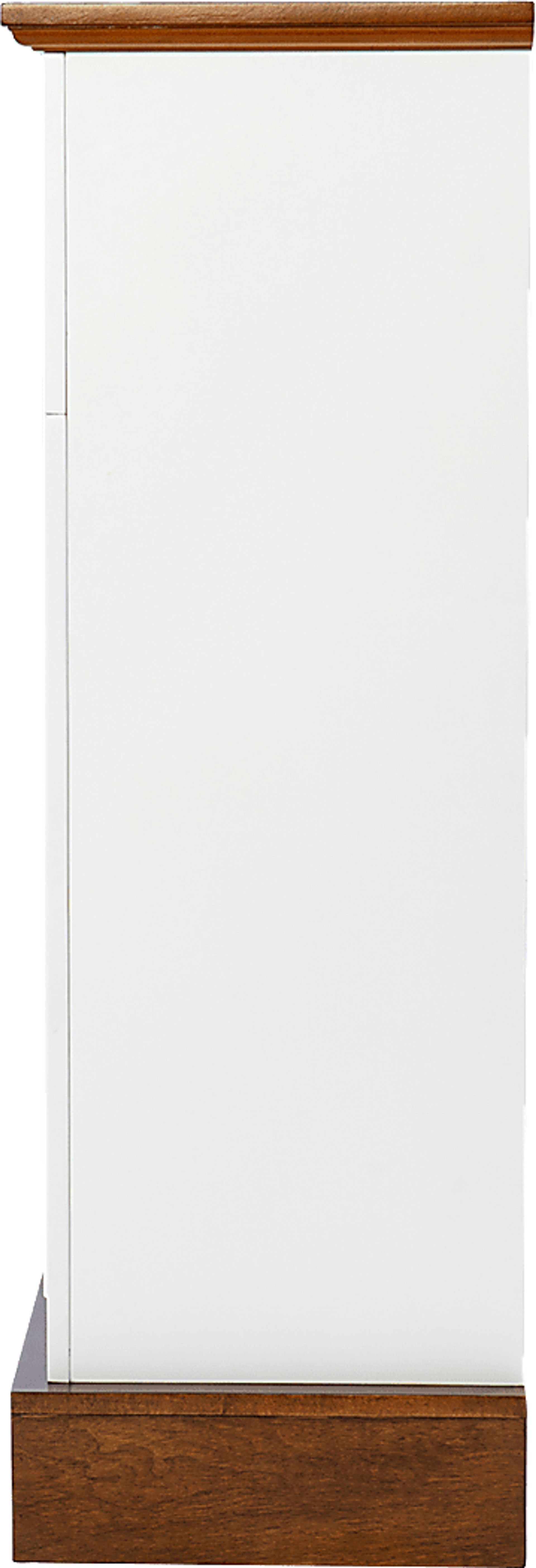 Tullamore III White 50 in. Console With Smart Electric Fireplace - Image 3