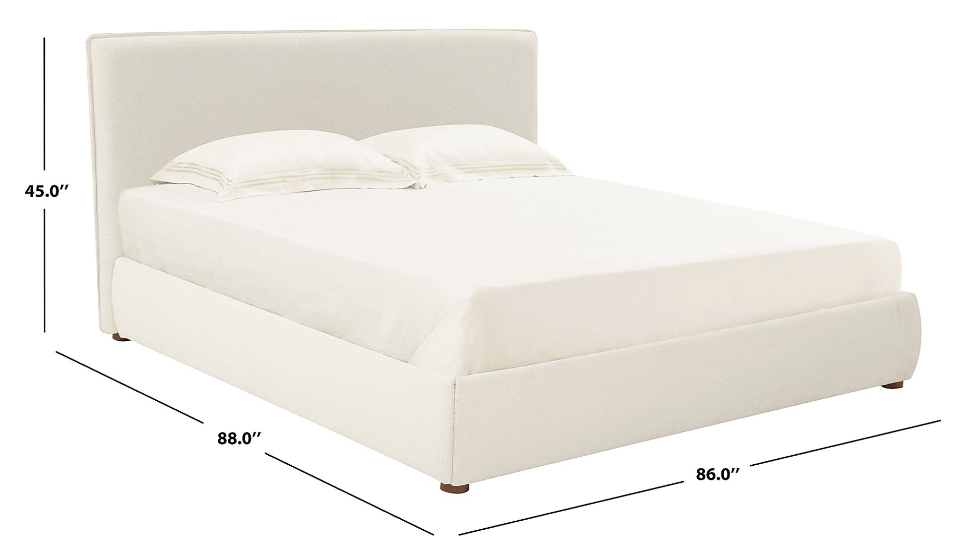 Tulli Ivory King Bed - Image 5