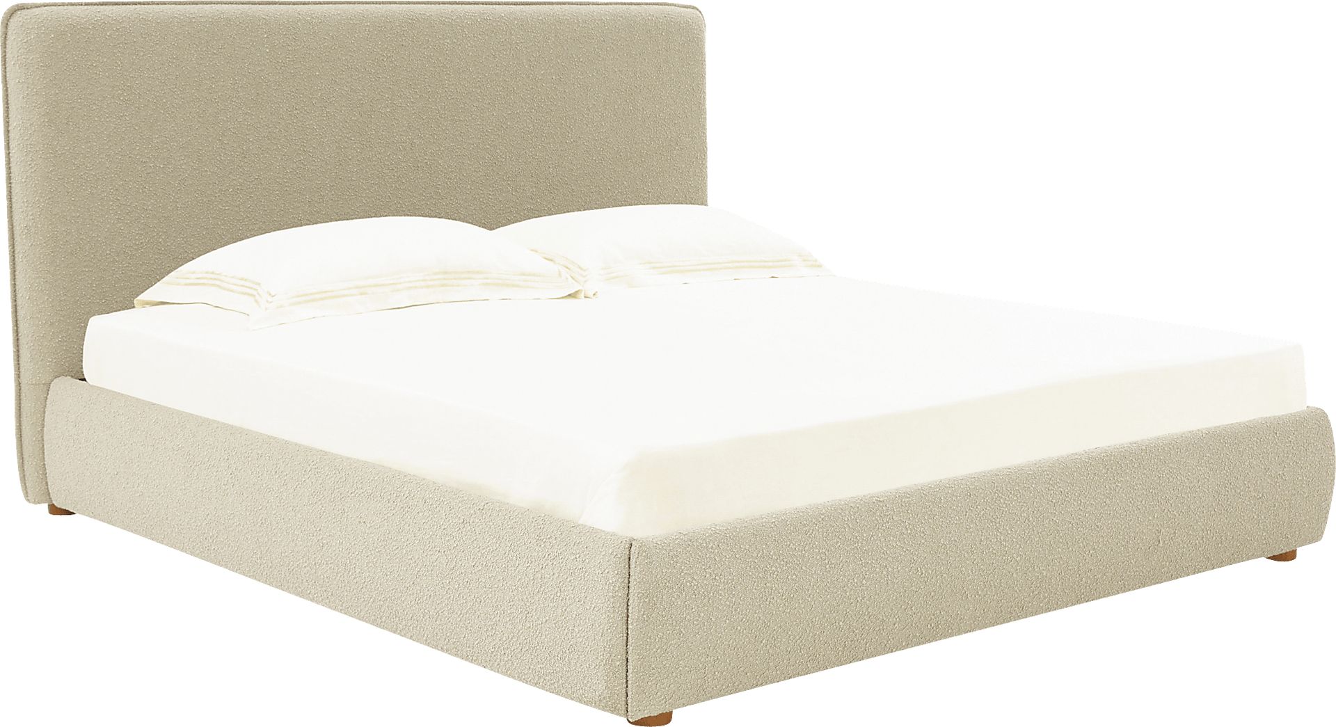 Tulli Oatmeal King Bed - Image 1