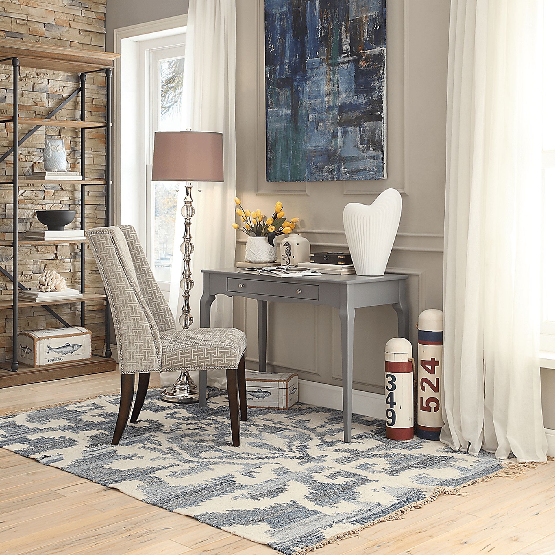 Tullia Gray Desk - Image 2