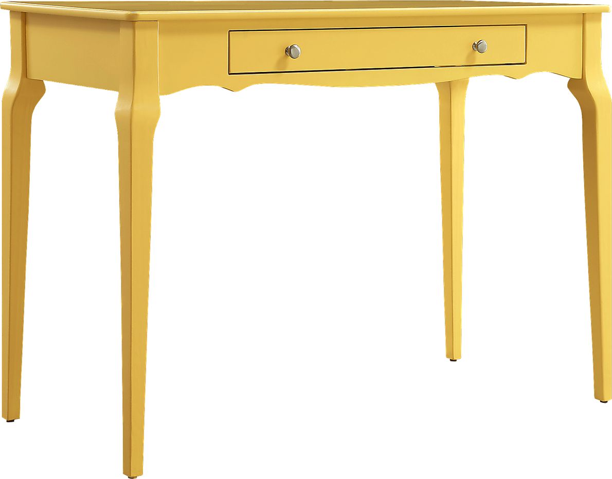 Tullia Yellow Desk
