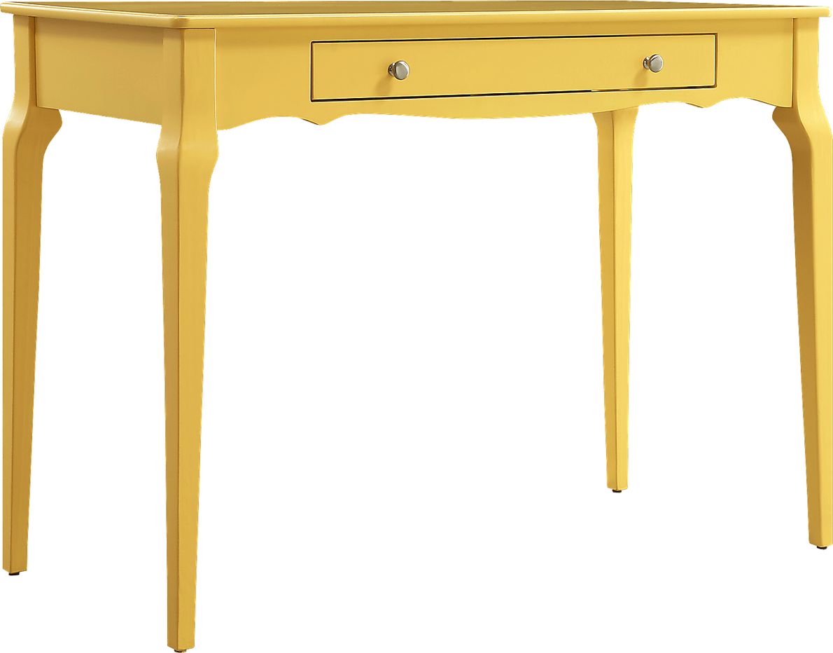 Tullia Yellow Colors Desk Rooms To Go