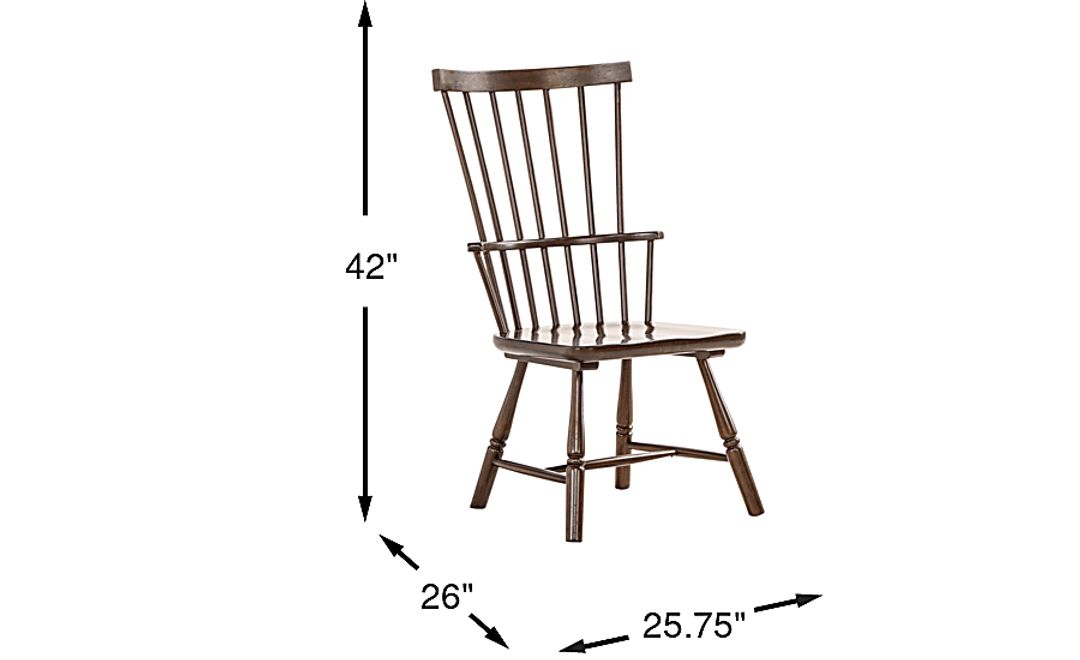 Tullius Brown Side Chair