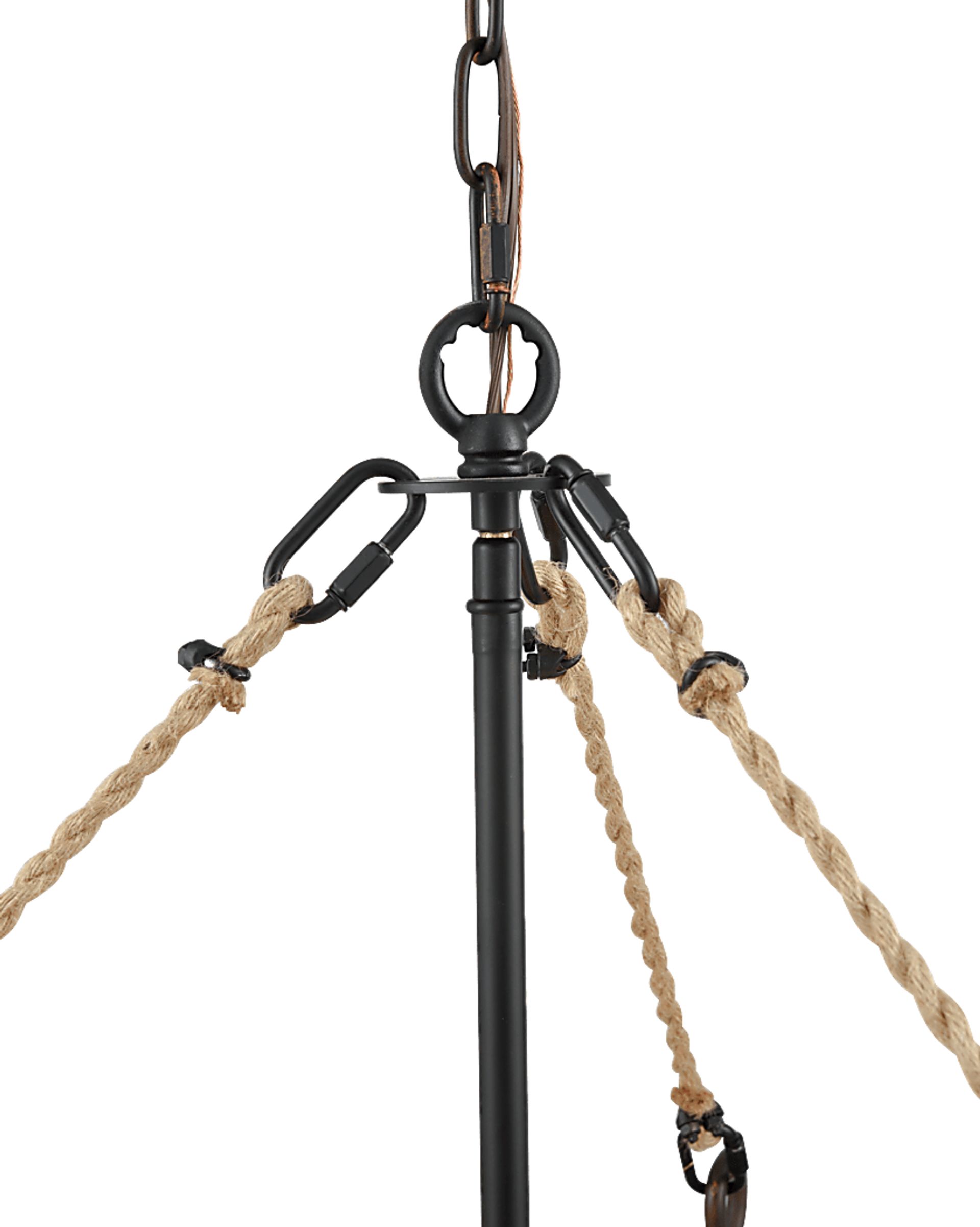 Tulloch Black Chandelier - Image 6