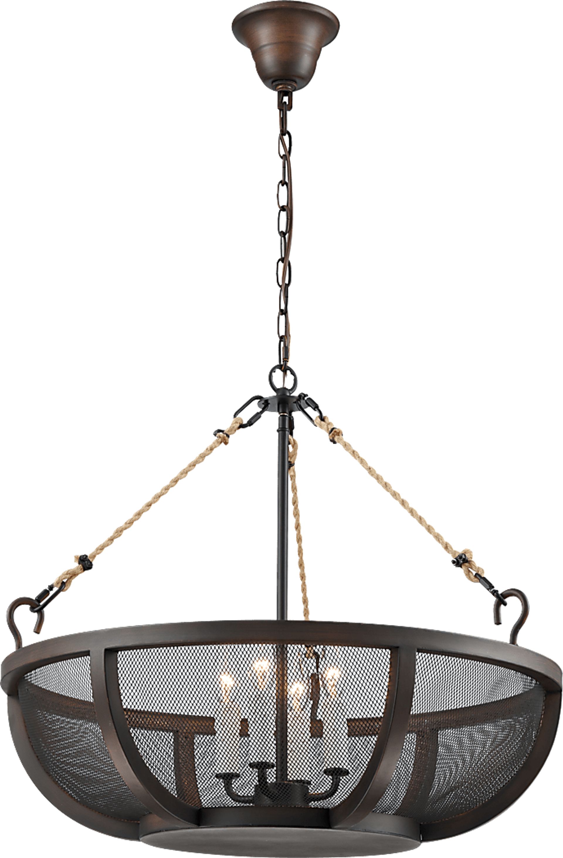 Tulloch Black Chandelier - Image 1