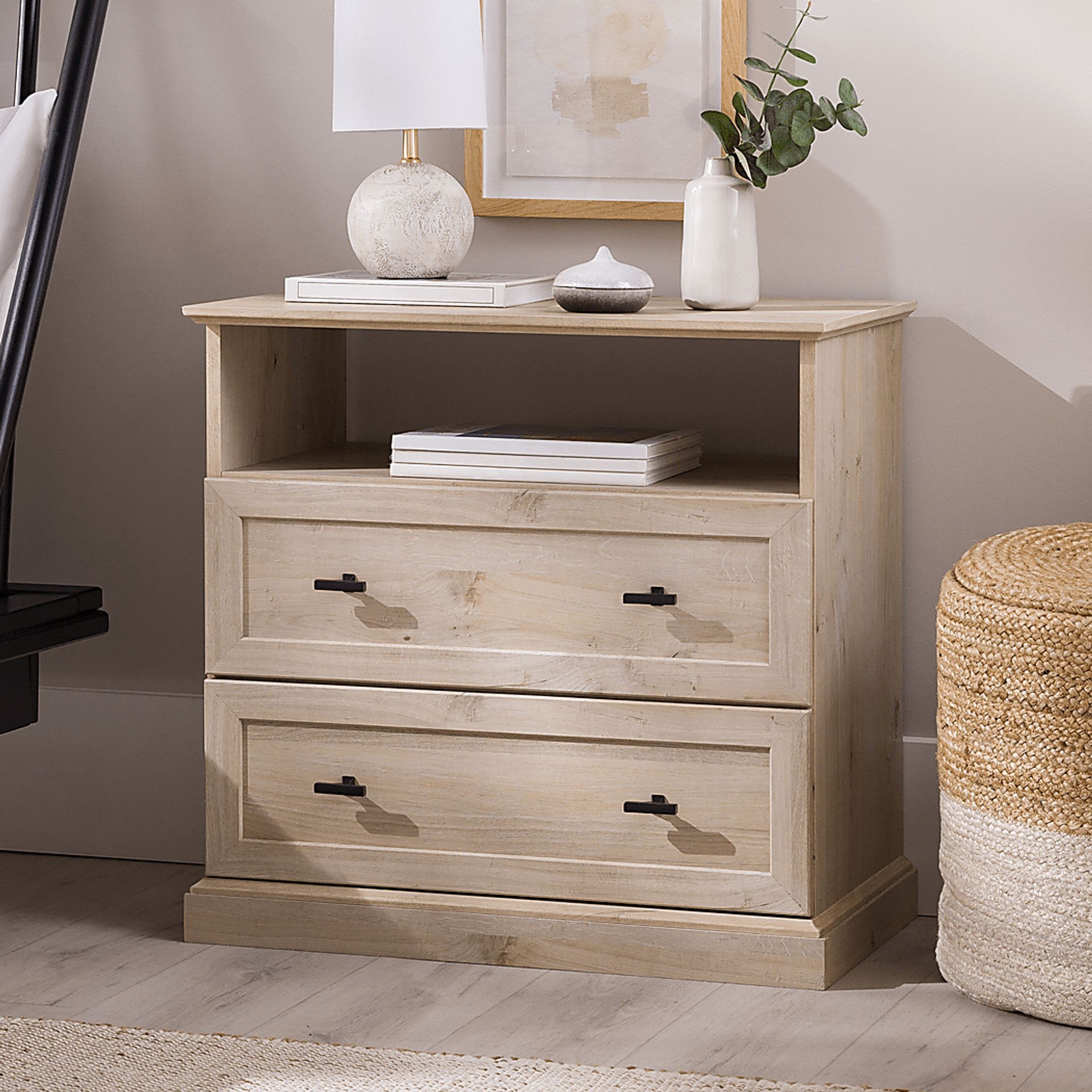 Tulough White Oak Nightstand - Image 4
