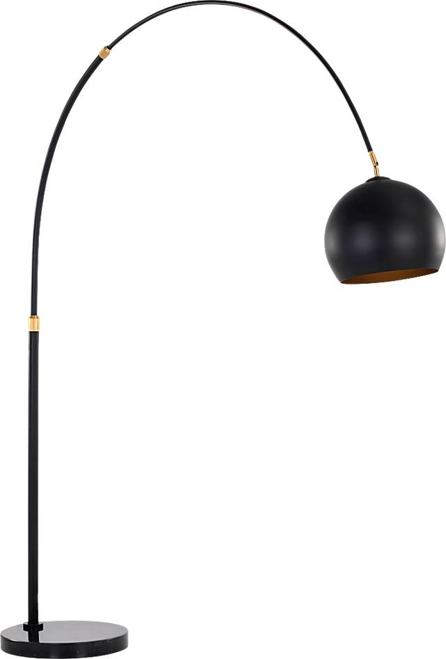 Tulum Bay Black Floor Lamp - Thumbnail - Image 1