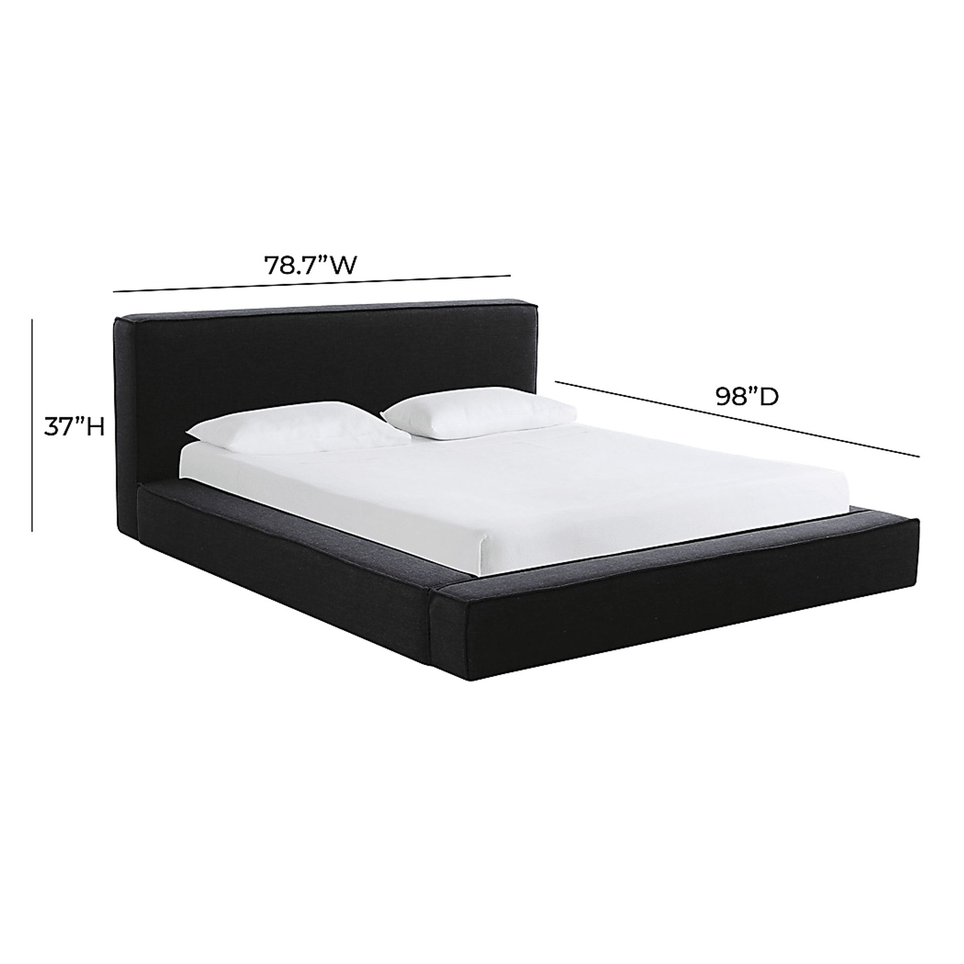 Tumelty Black Queen Bed - Image 7
