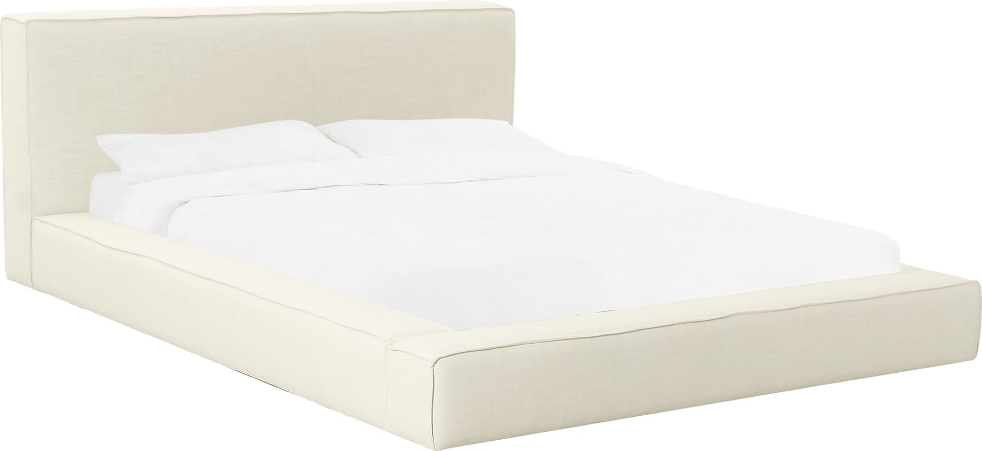 Tumelty Cream King Bed - Image 1