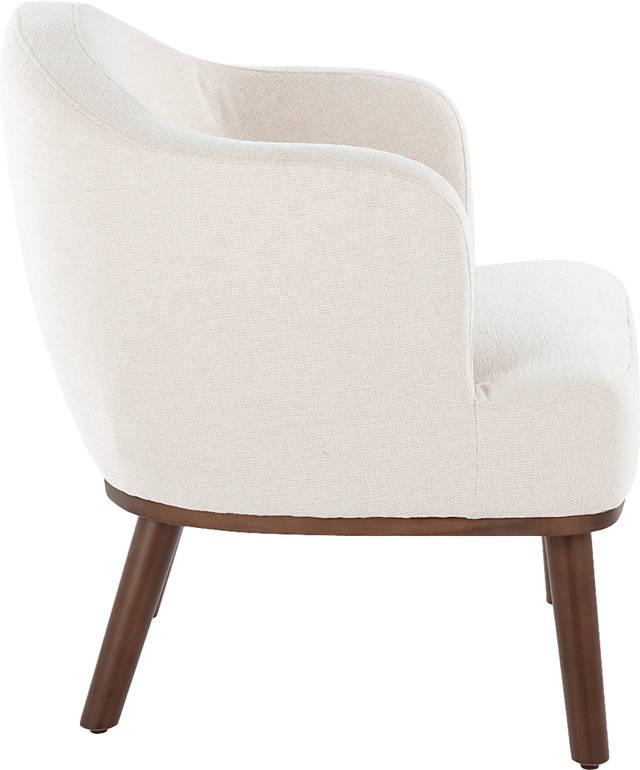 Tumpkins Cream Accent Chair - Thumbnail - Image 6