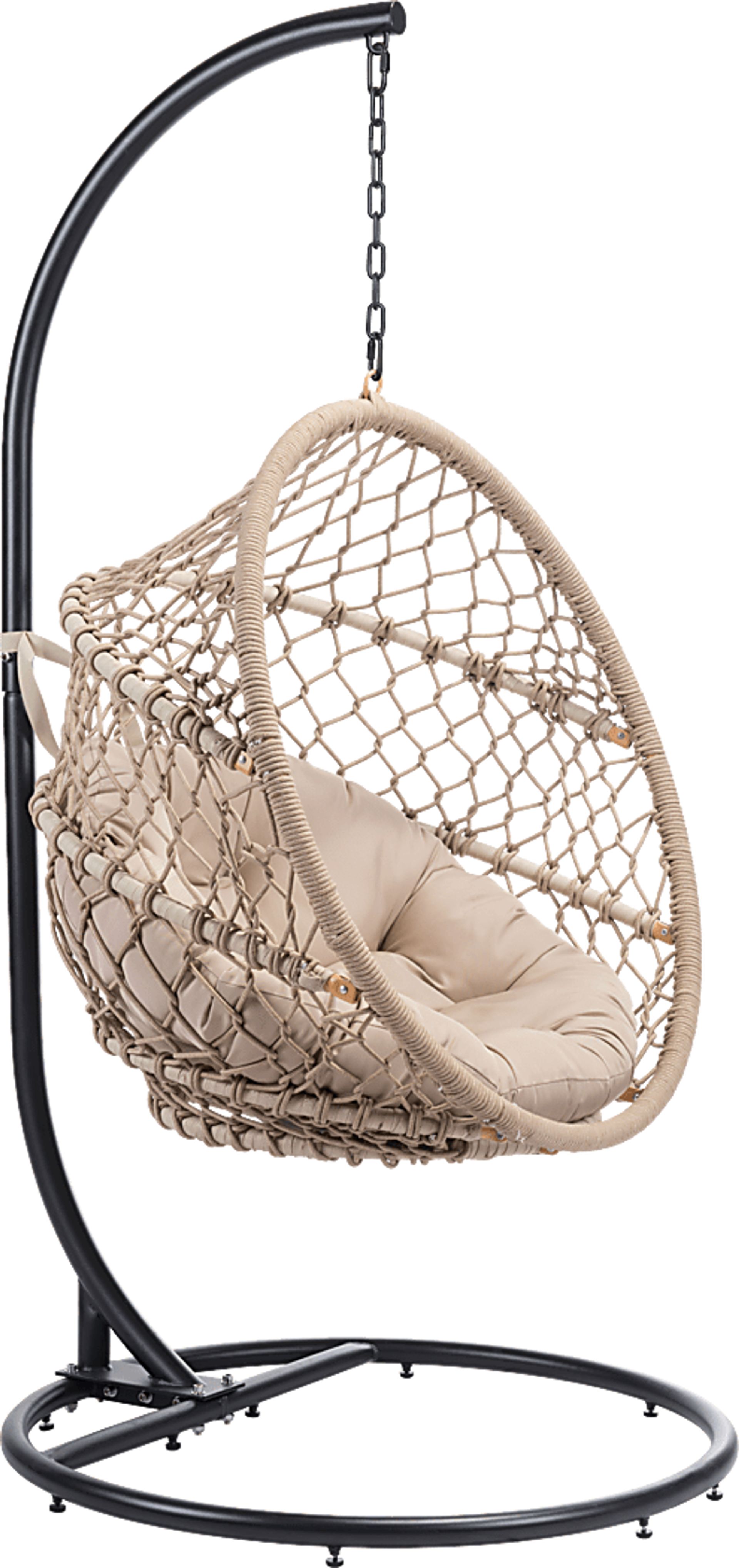 Tumwater Natural Outdoor  Hanging Chair - Image 6