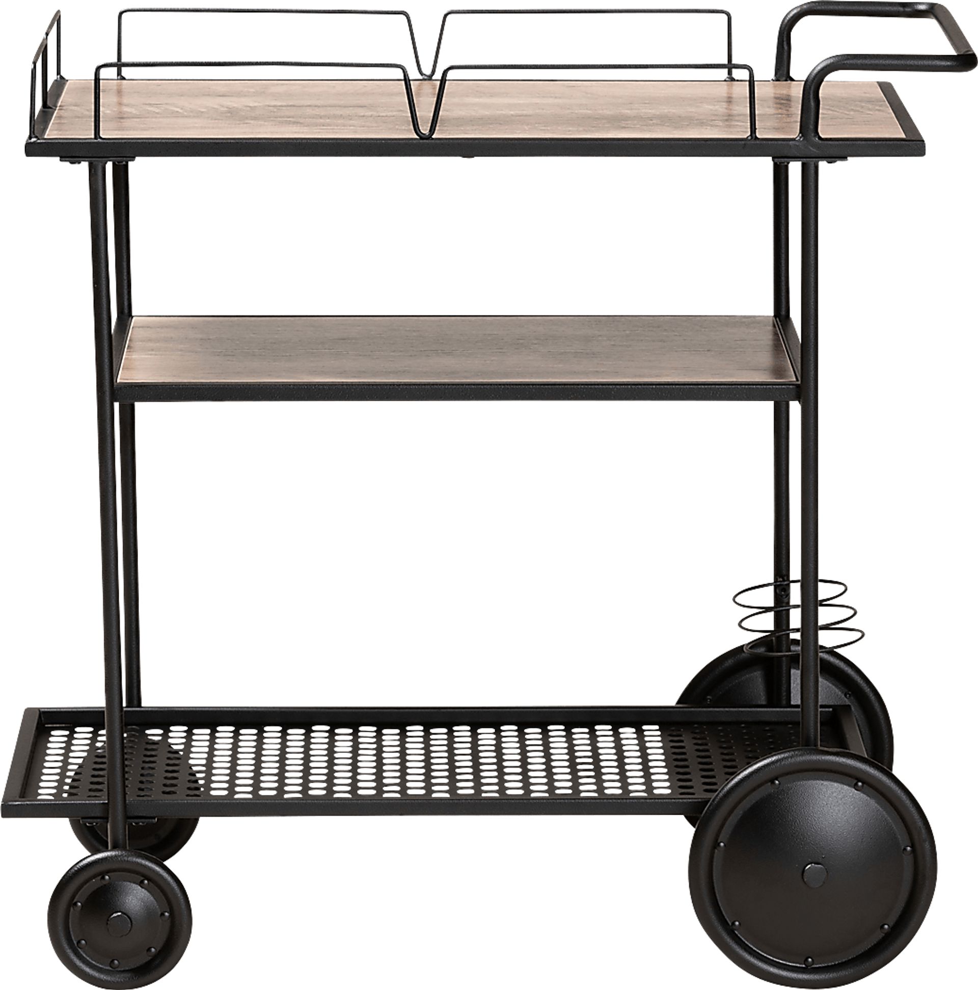 Tunbridge Black Bar Cart - Image 3