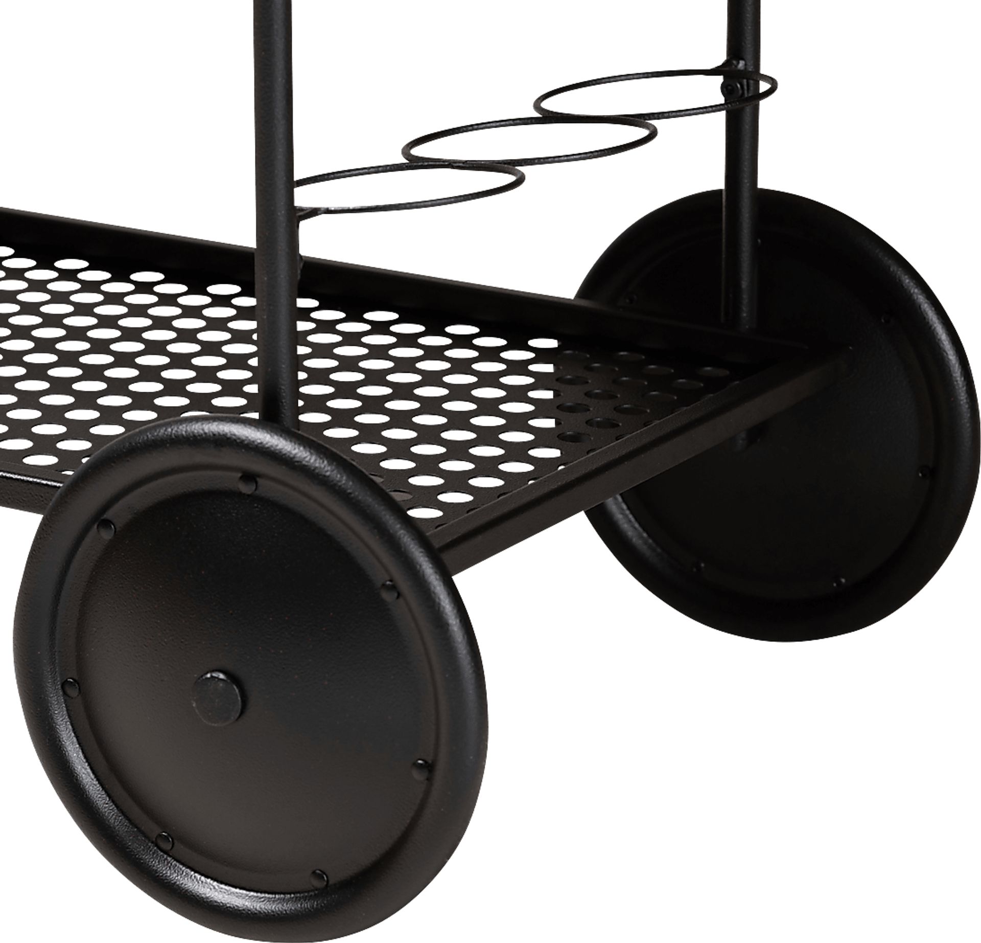 Tunbridge Black Bar Cart - Image 6