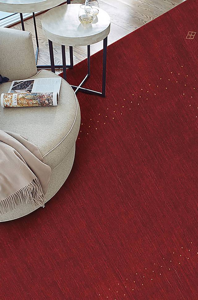 Tungami Crimson 5' x 8' Rug - Thumbnail - Image 2