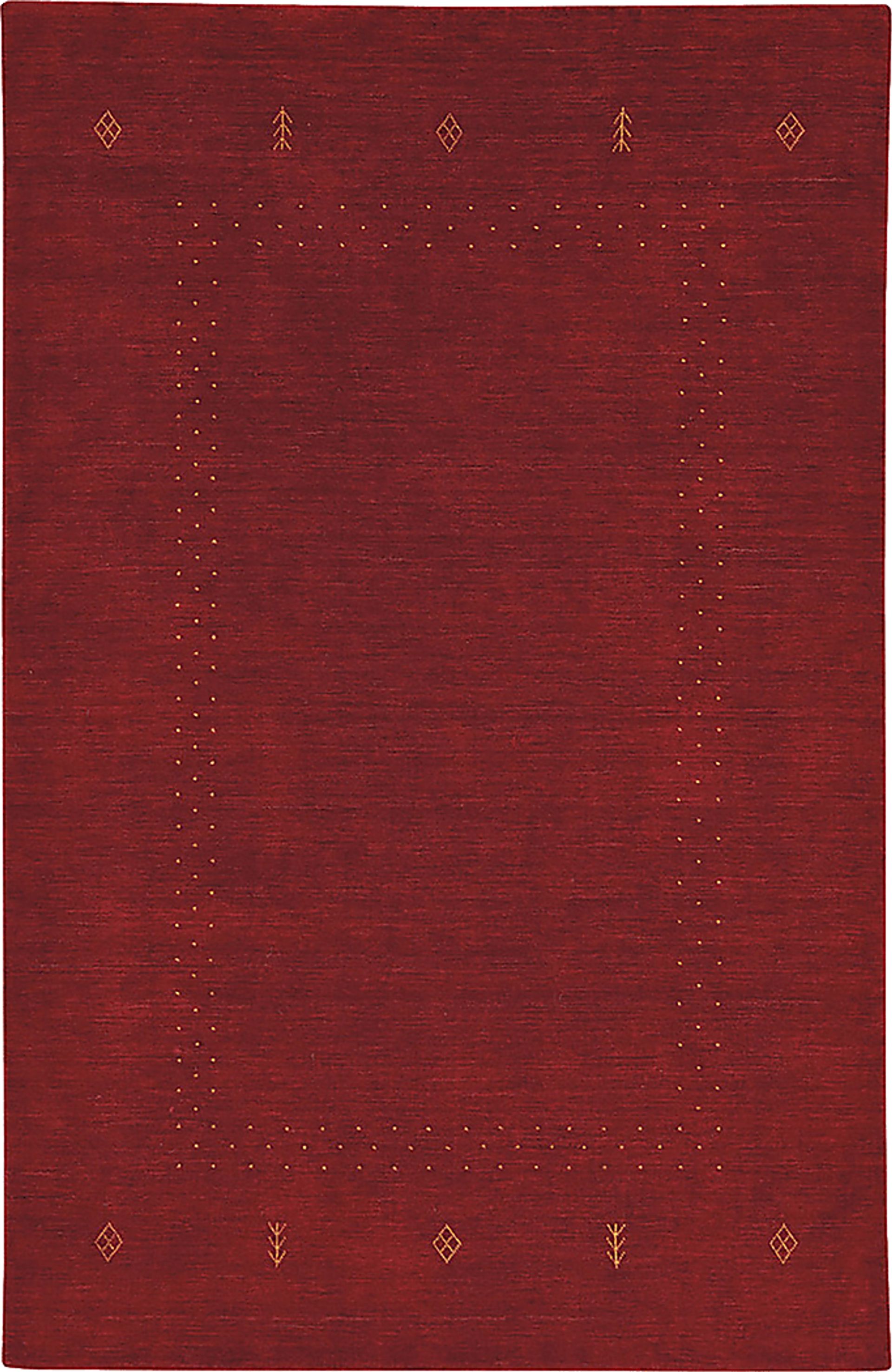 Tungami Crimson 5' x 8' Rug - Image 1