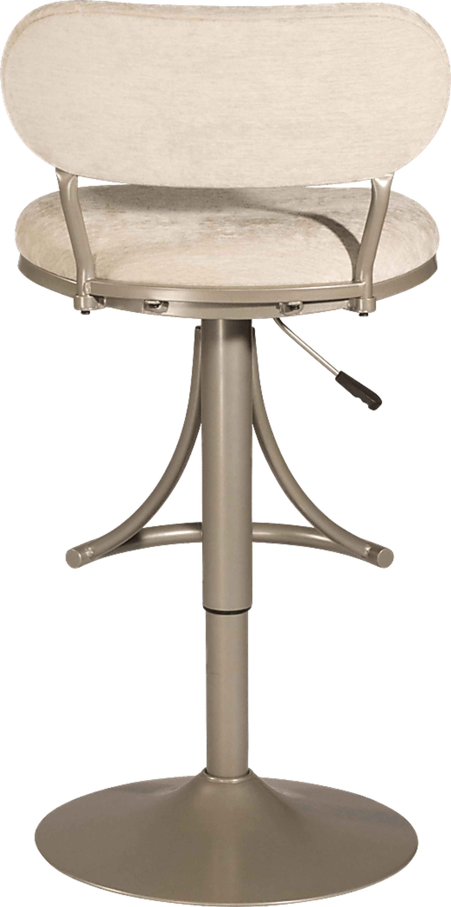 Tunis Champagne Adjustable Swivel Counter Height Stool - Image 4