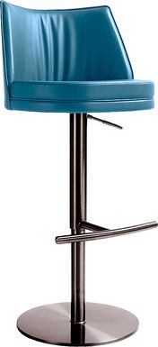 Tuolomne Blue Adjustable Barstool