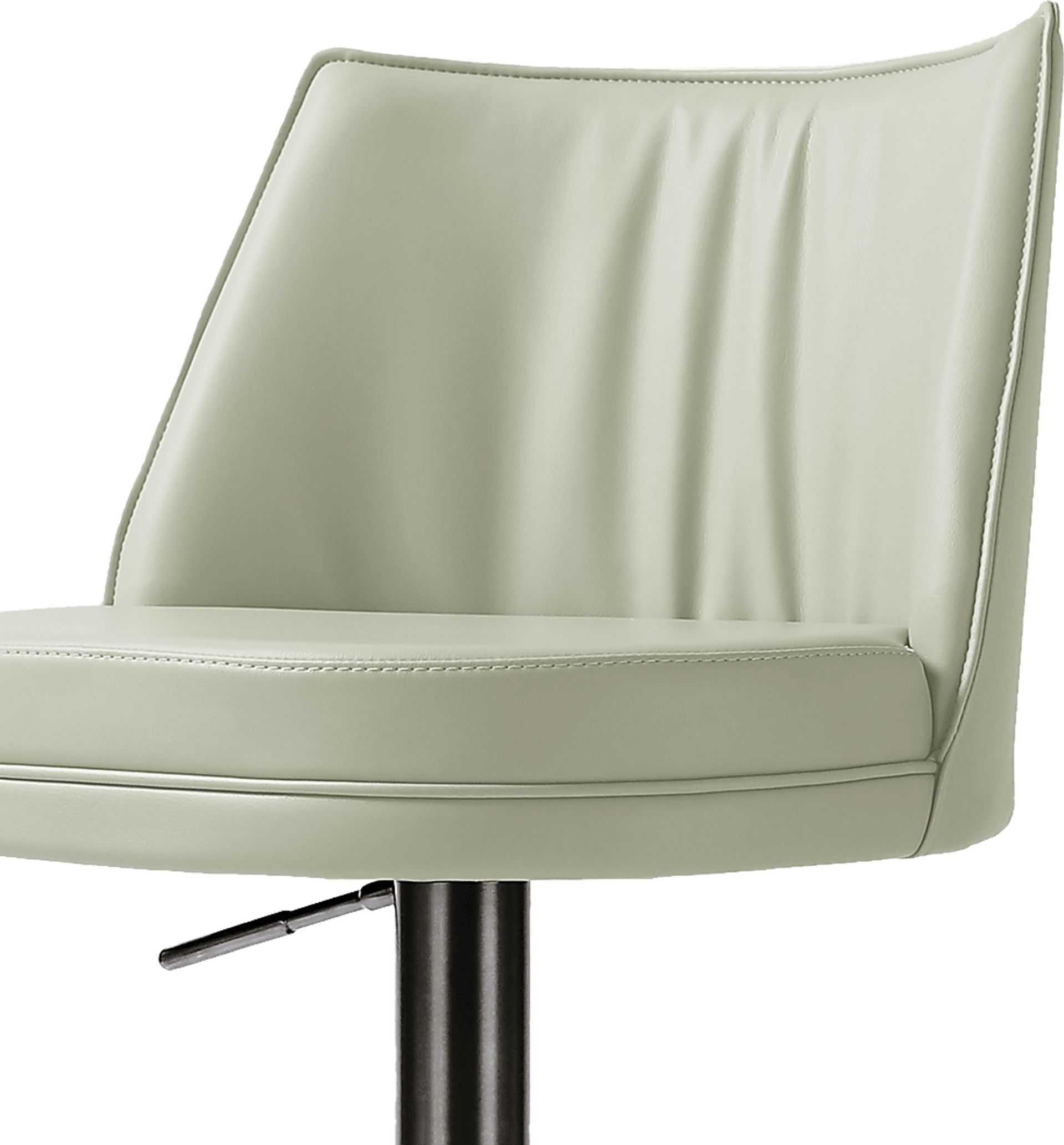 Tuolomne Light Gray Adjustable Barstool - Image 5