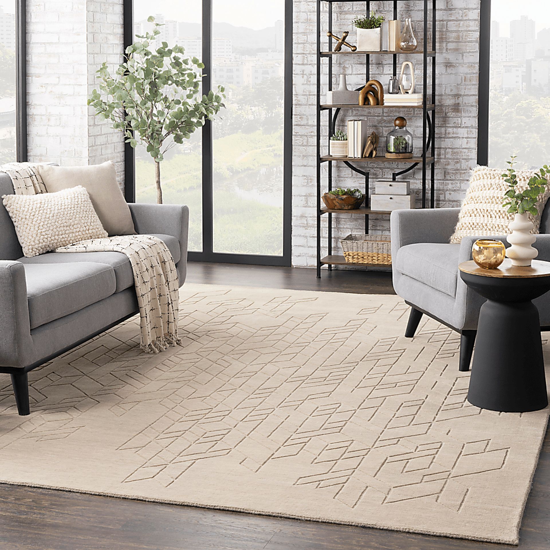 Tupelo Beige 9'9 x 13'9 Rug - Image 2