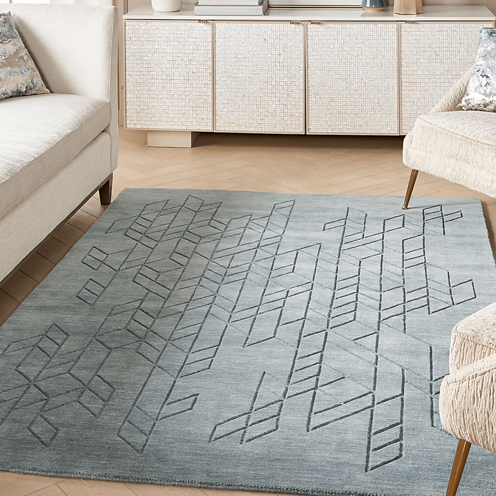 Tupelo Blue 8'6 x 11'6 Rug - Image 2