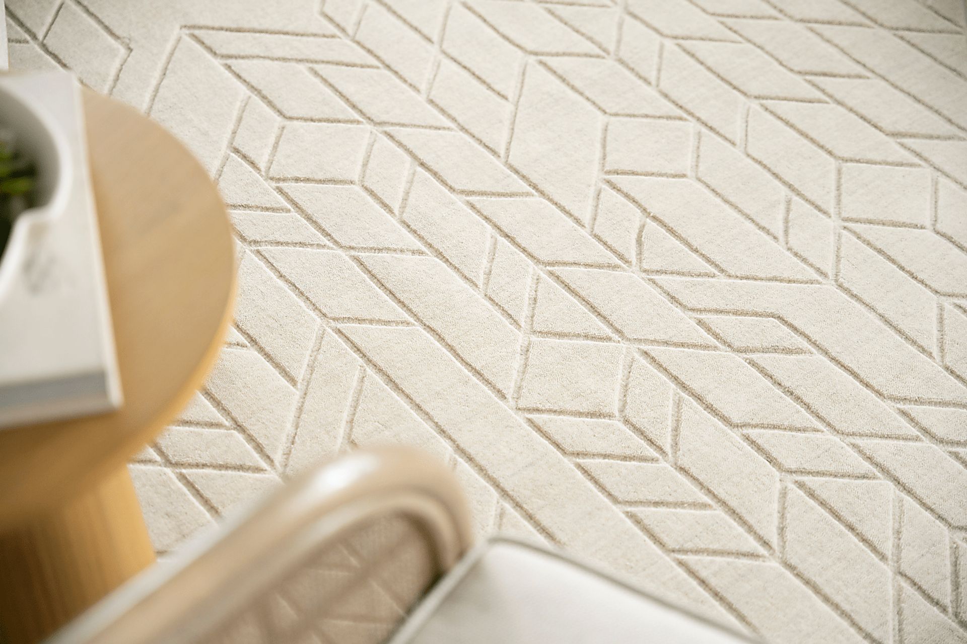 Tupelo Ivory 9'9 x 13'9 Rug - Image 5