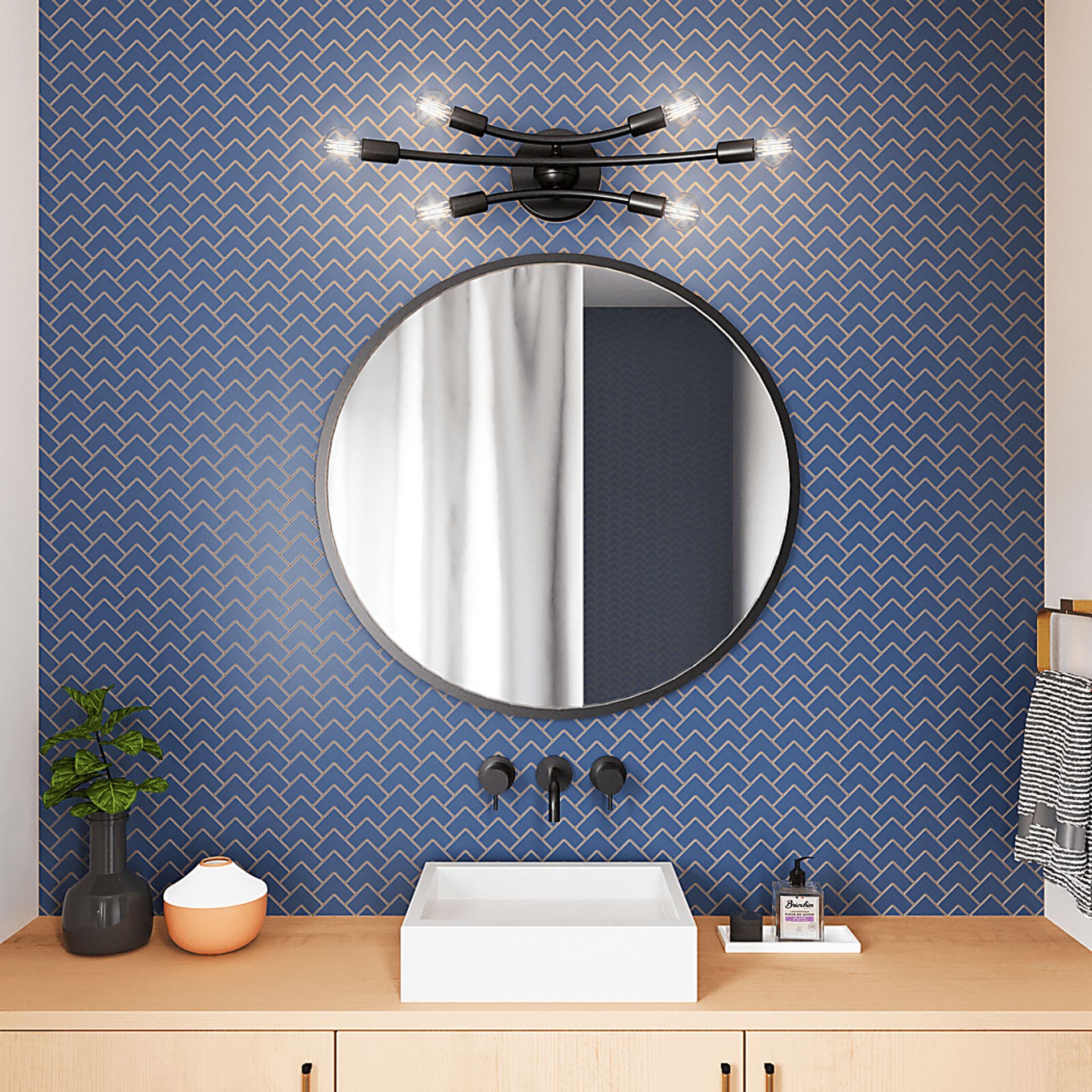 Tupelo Moor Black Sconce - Image 2