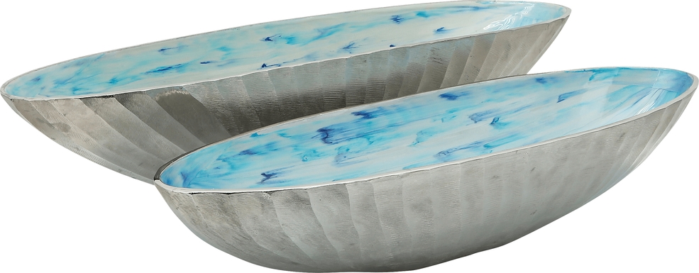 Turcotte Blue Bowl, Set of 2