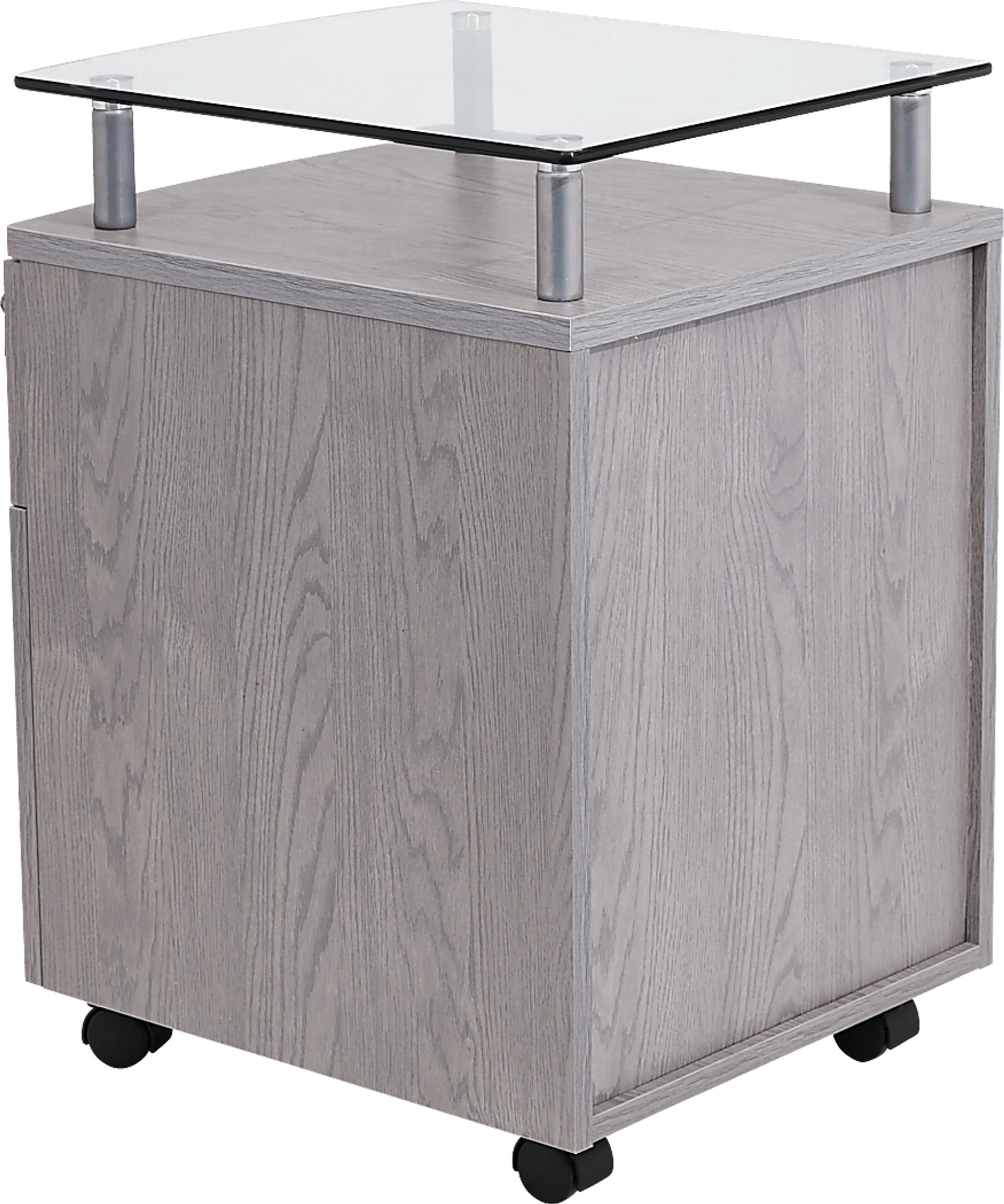 Turdale Gray File Cabinet - Image 6