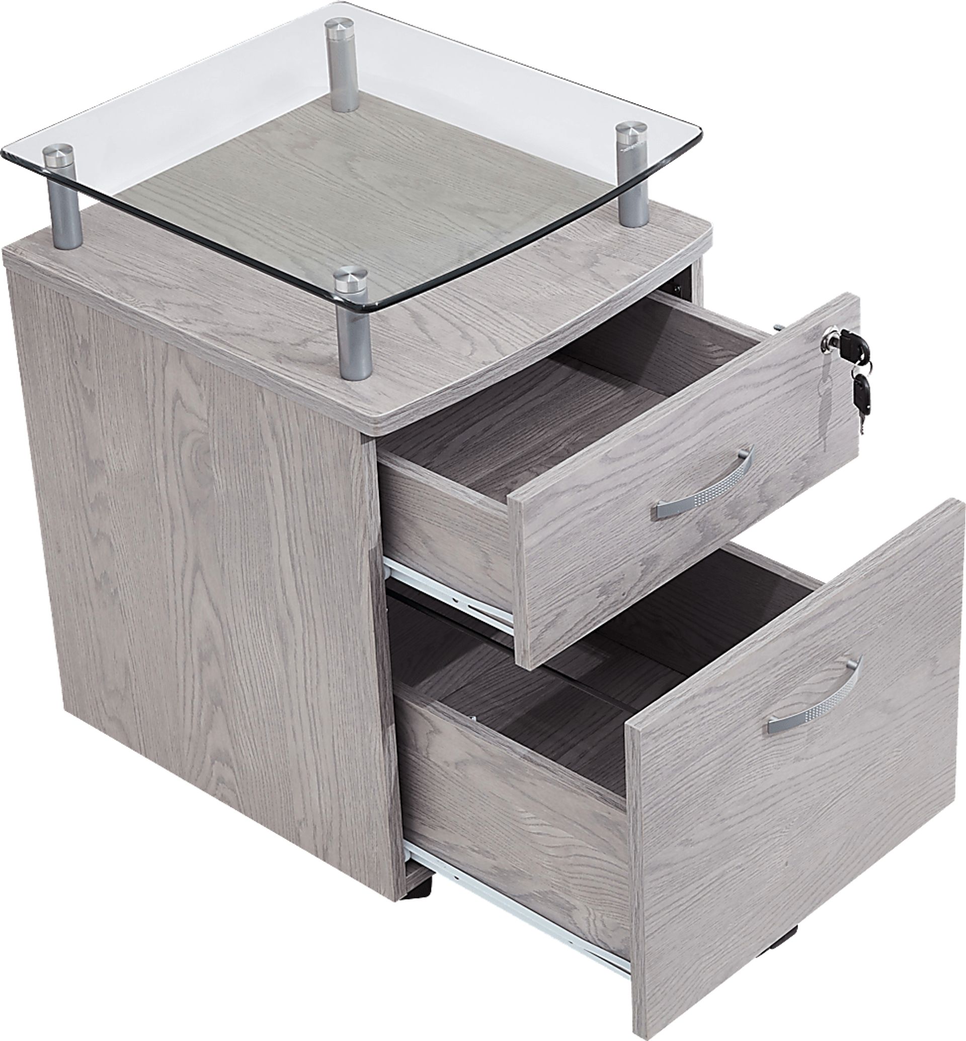 Turdale Gray File Cabinet - Image 7