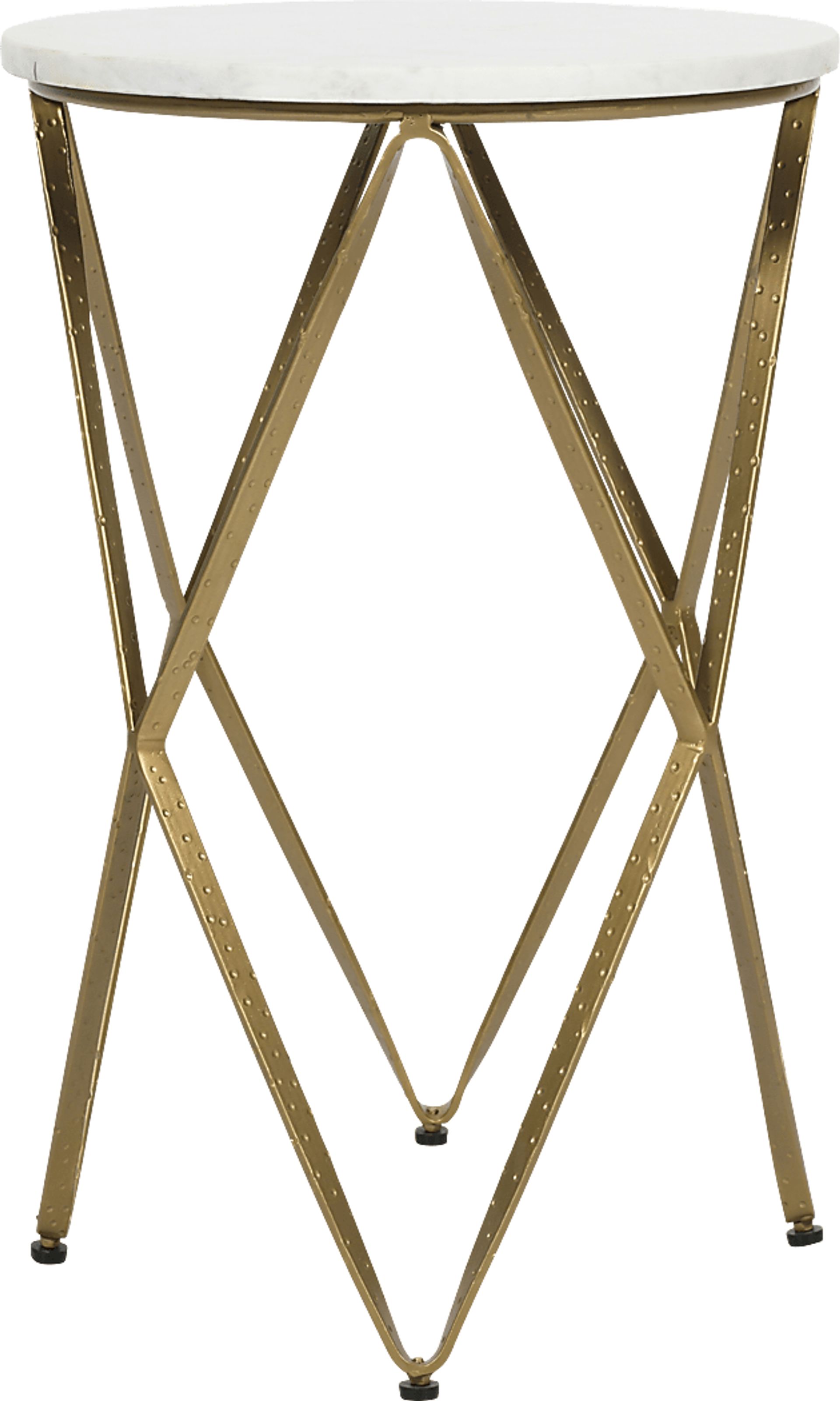 Turnbuoy White Accent Table - Image 2