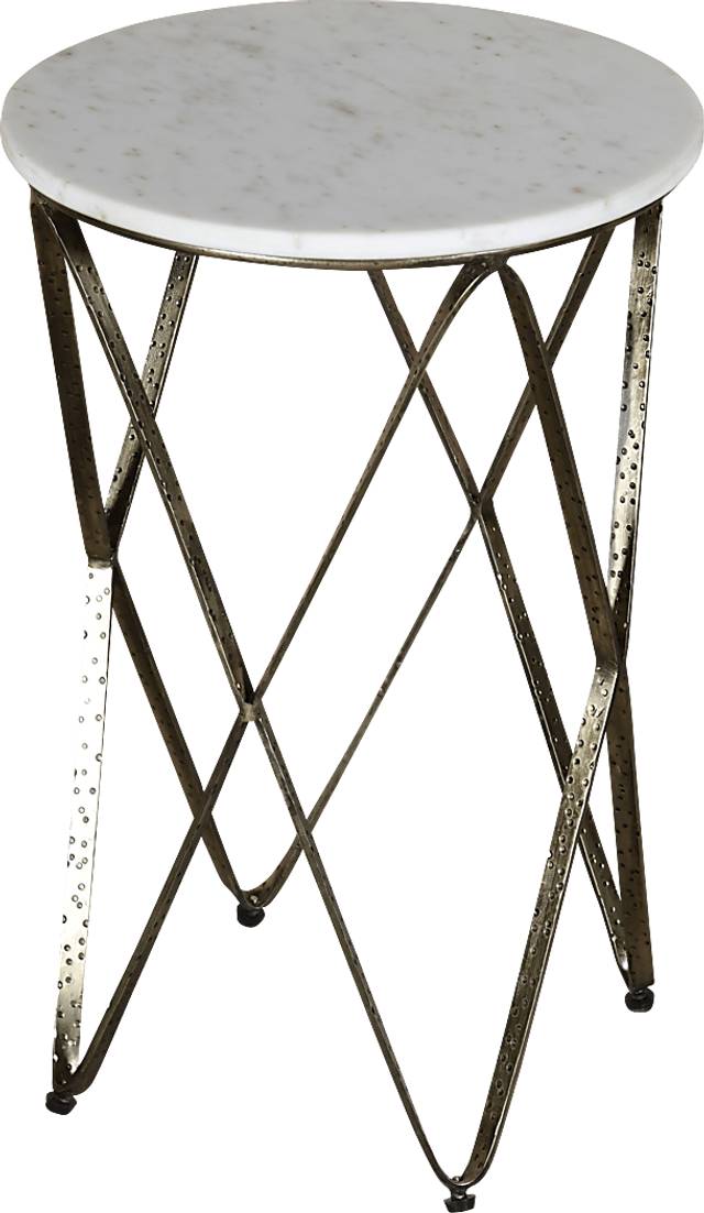 Turnbuoy White Accent Table - Thumbnail - Image 1