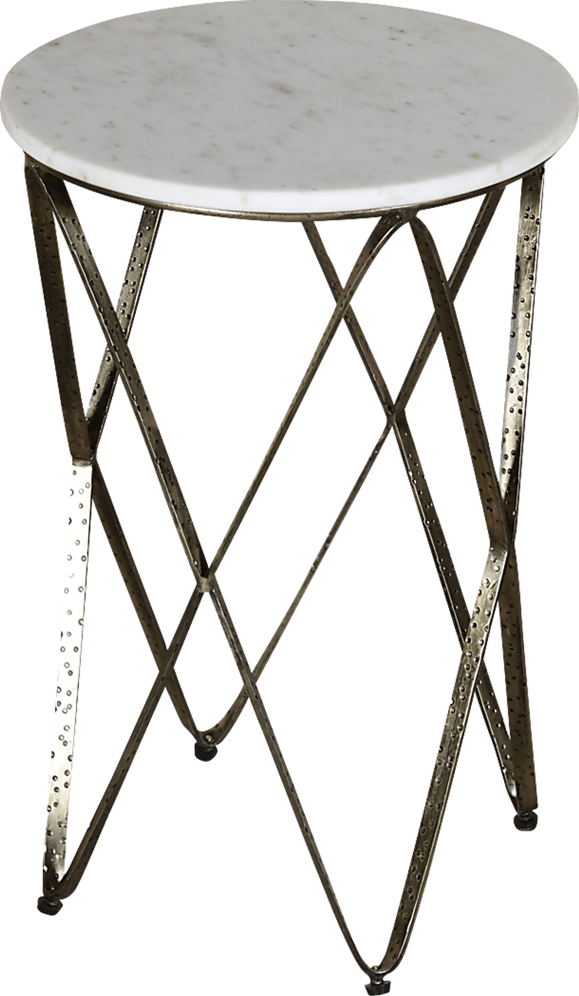 Turnbuoy White Accent Table - Image 1