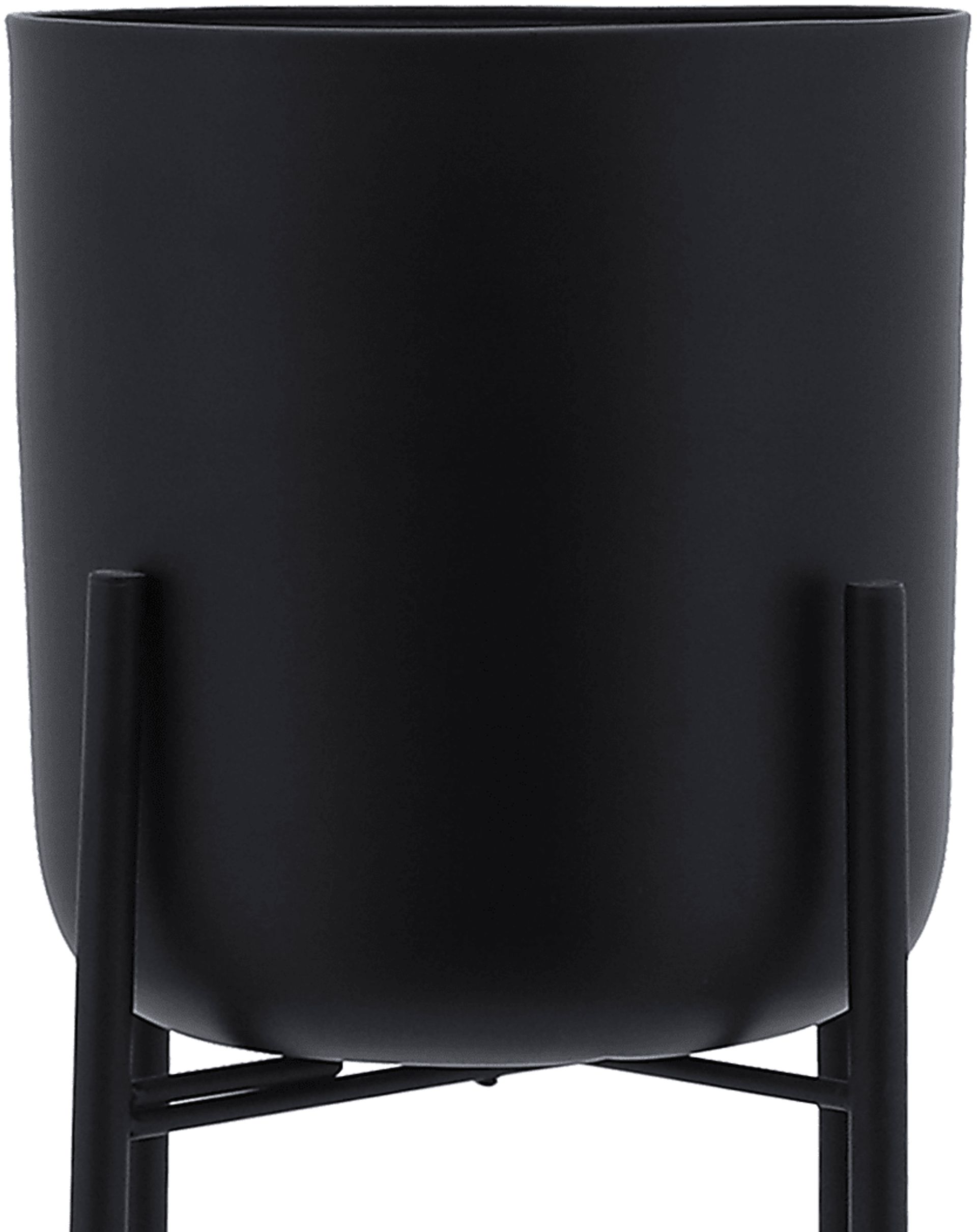 Turnham Black Planter, Set of 3 - Image 8