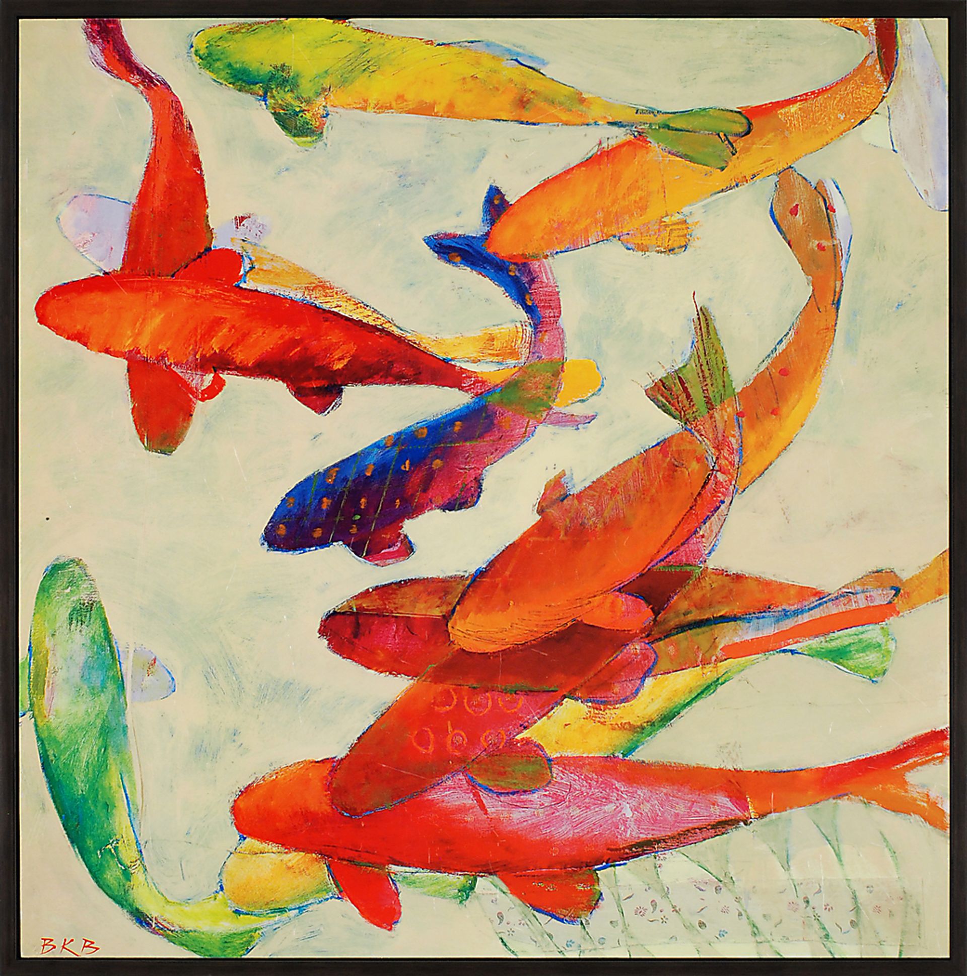 Turpin Red Artwork - Image 1