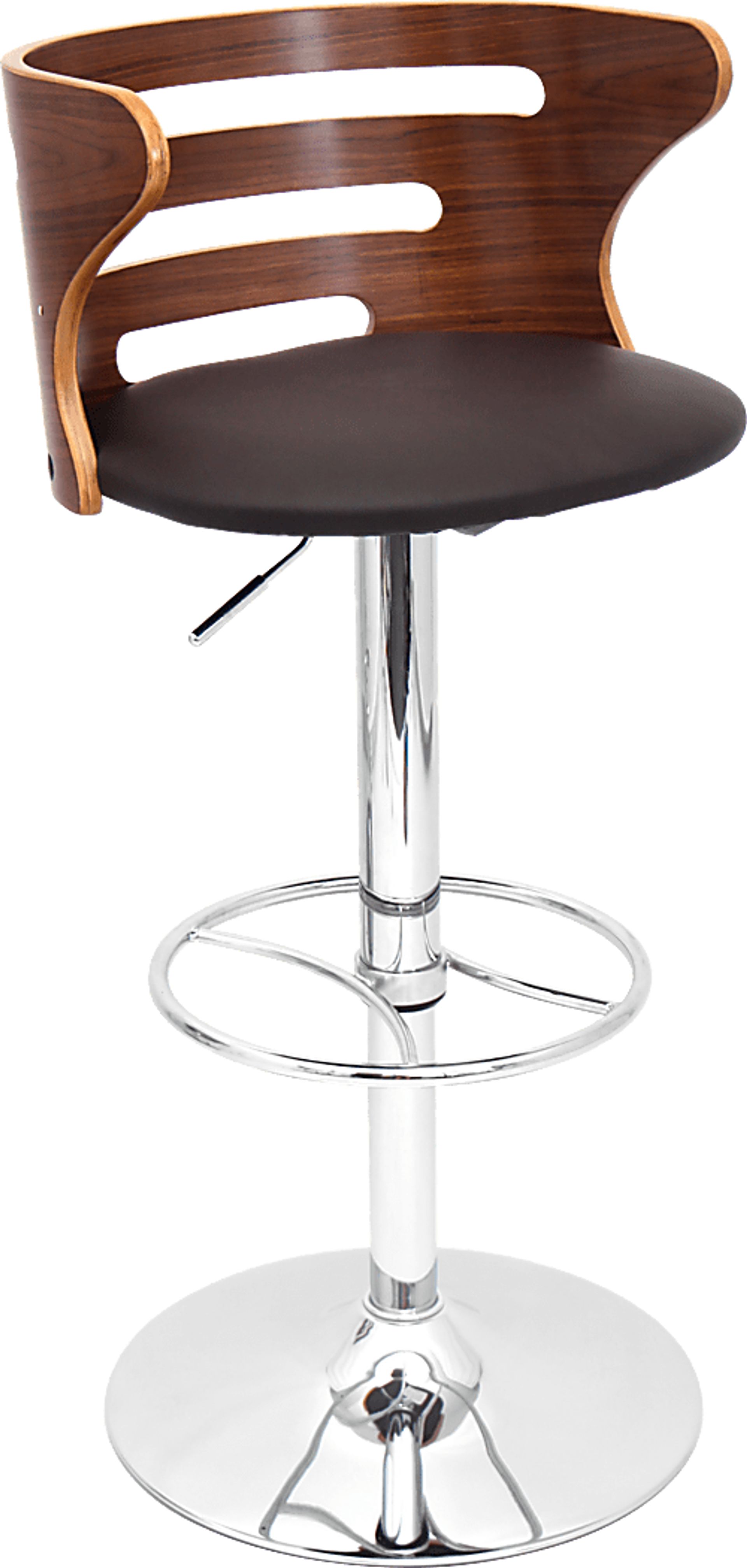 Turrentine Brown Adjustable Barstool, Set of 2 - Image 10