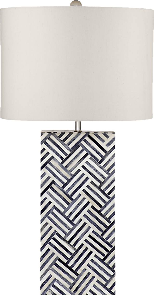 Turtle Cove Blue Lamp - Thumbnail - Image 1
