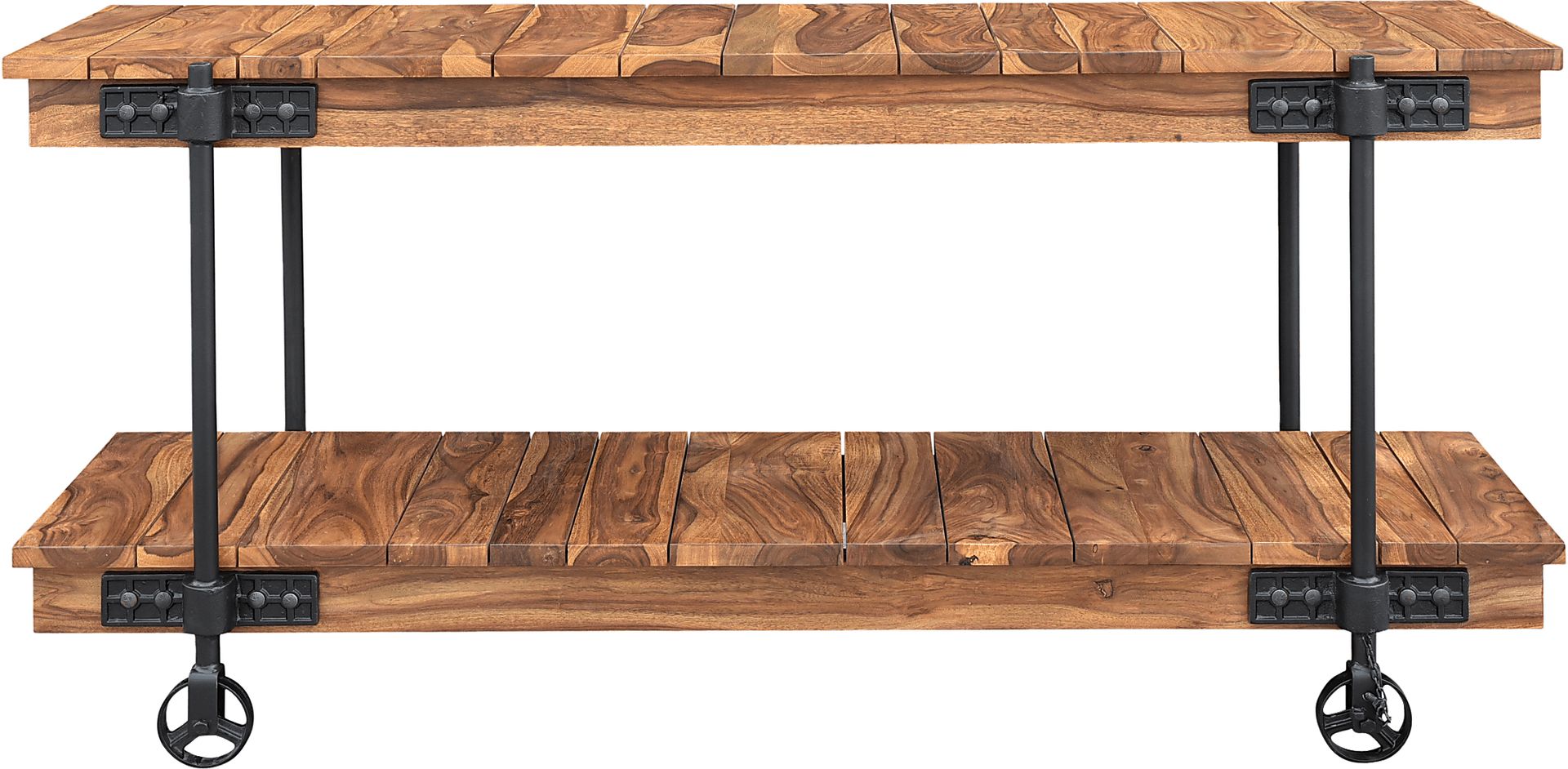 Tuscumbia Brown Console Table - Image 3