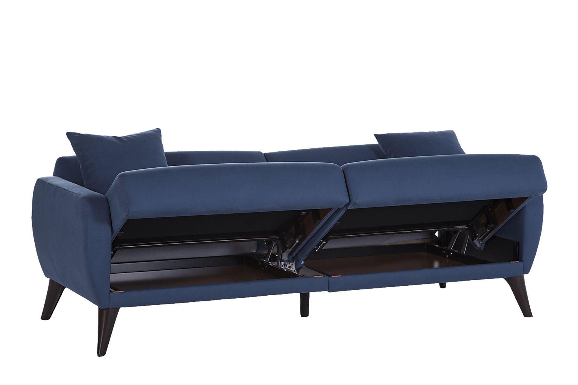 Tusico Blue Sleeper Sofa - Image 5