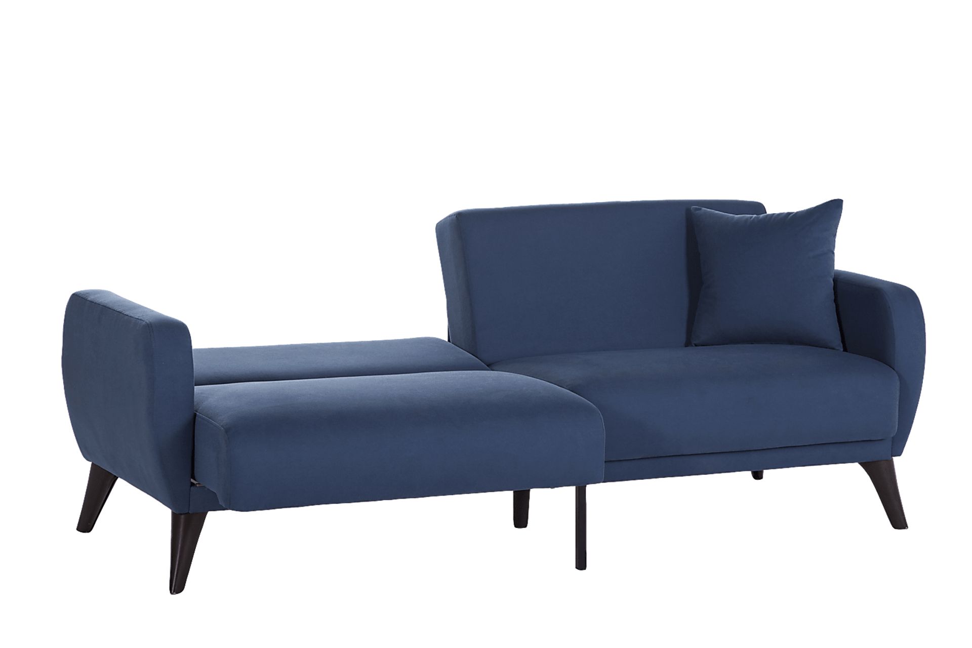 Tusico Blue Sleeper Sofa - Image 6