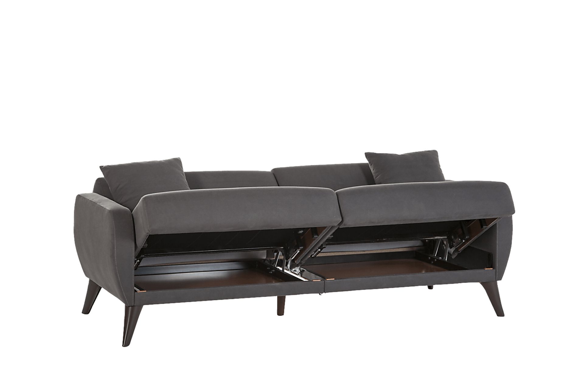 Tusico Charcoal Sleeper Sofa - Image 5
