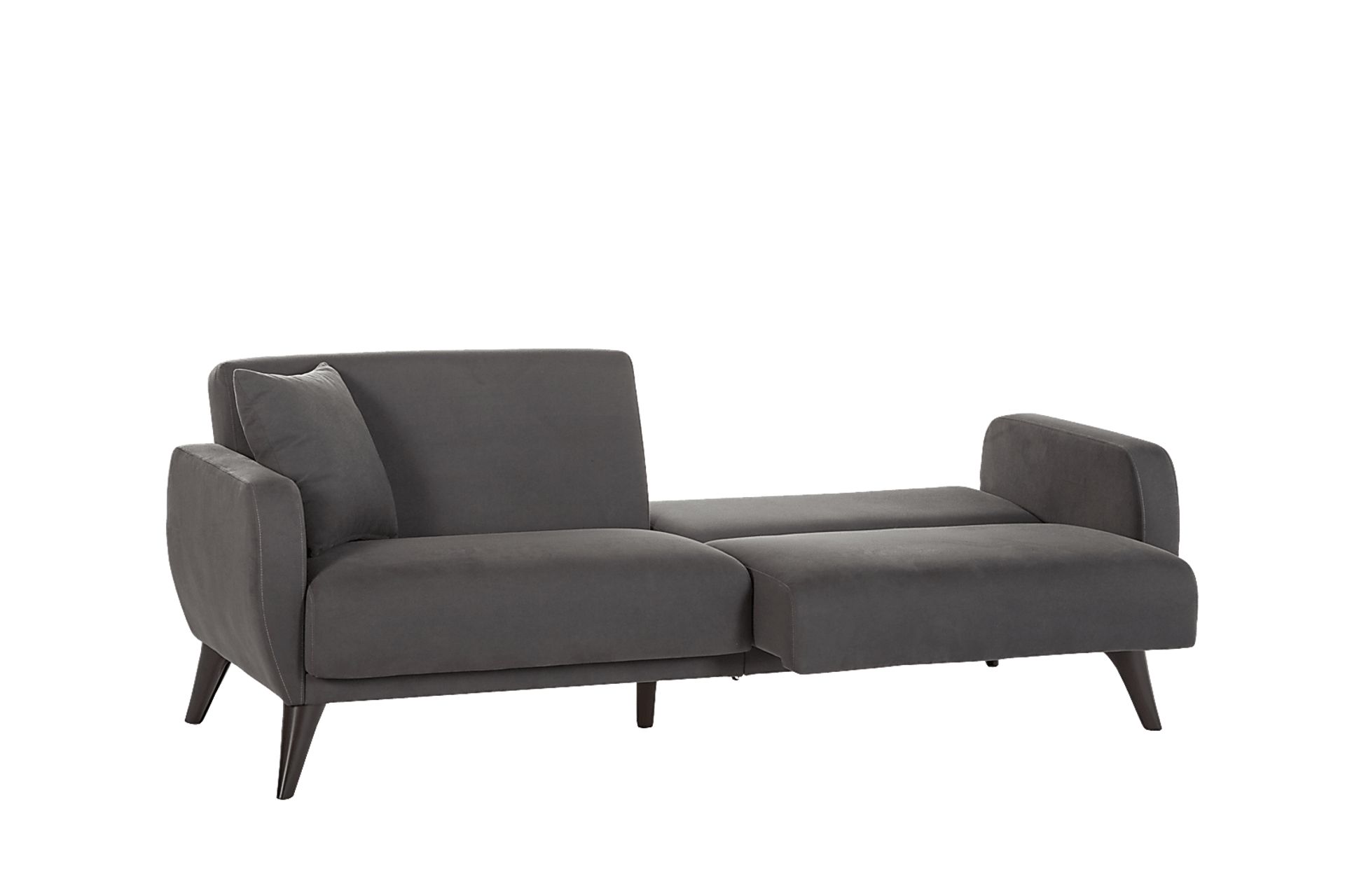 Tusico Charcoal Sleeper Sofa - Image 6
