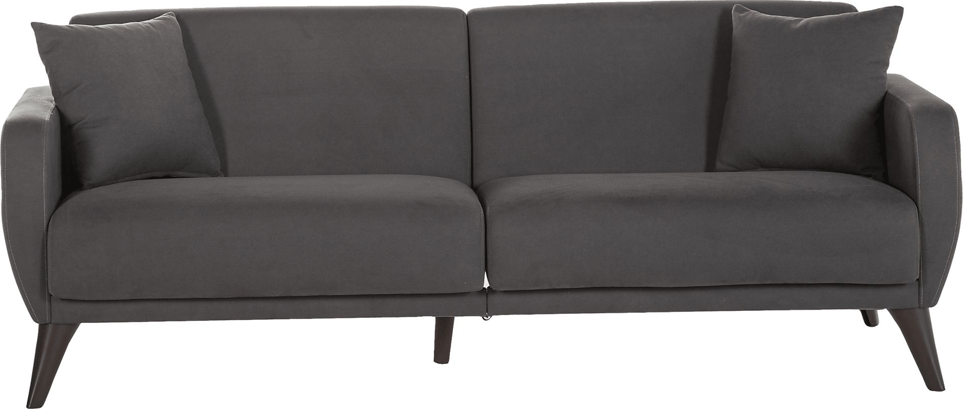 Tusico Charcoal Sleeper Sofa - Image 1