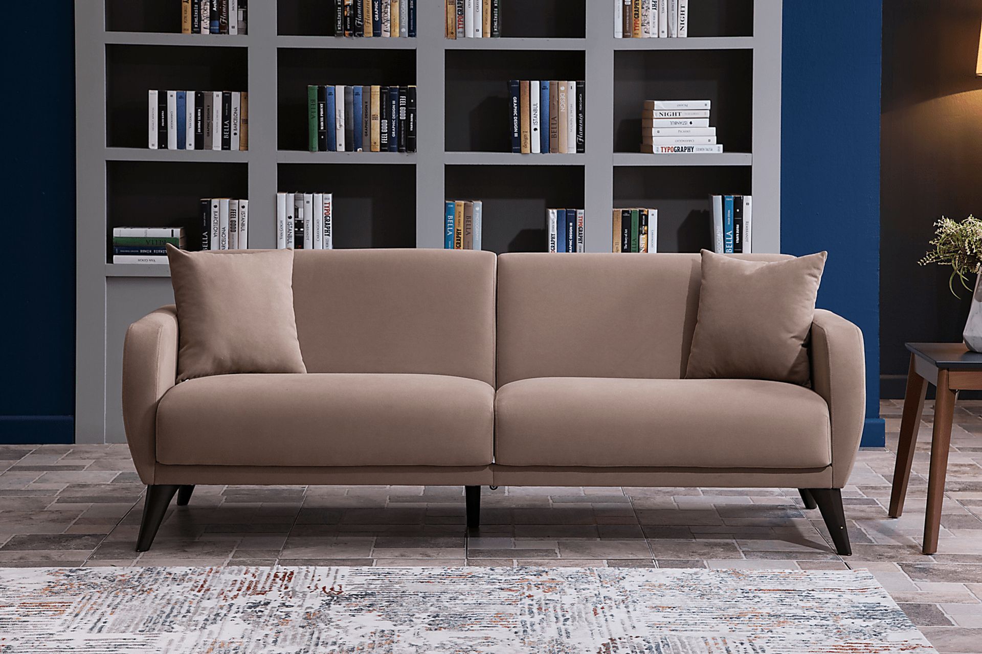 Tusico Taupe Sleeper Sofa - Image 11