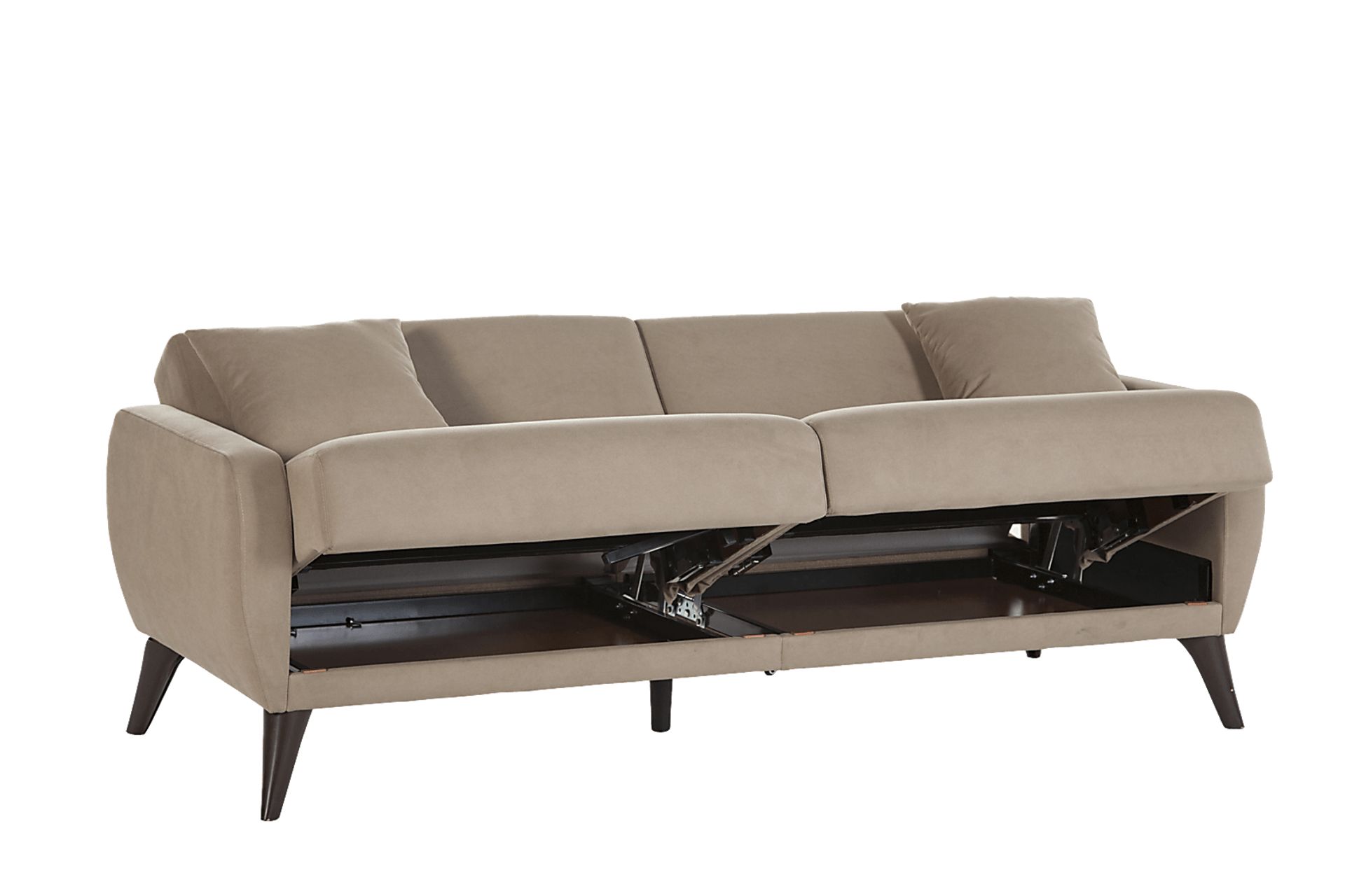 Tusico Taupe Sleeper Sofa - Image 5