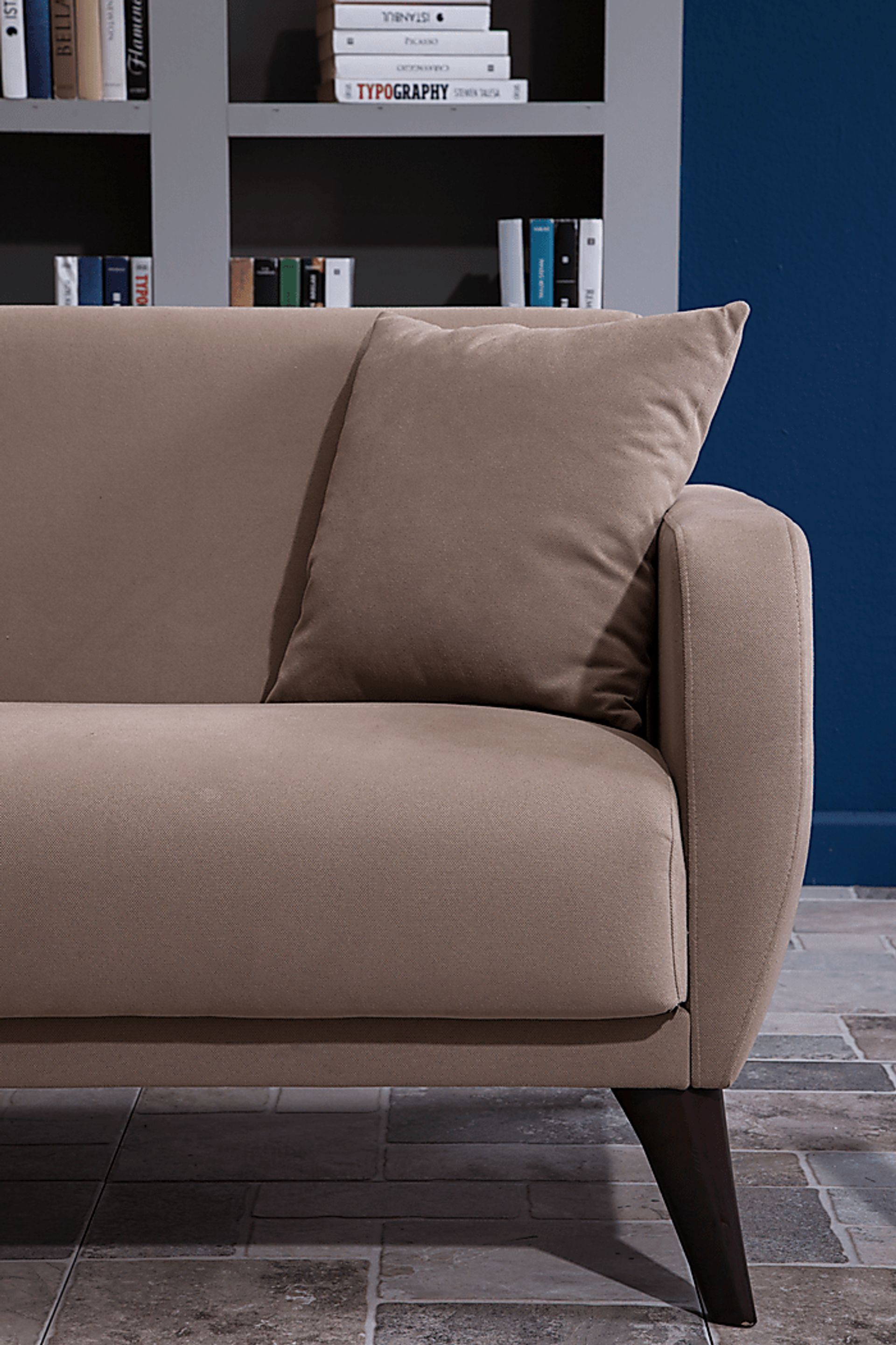 Tusico Taupe Sleeper Sofa - Image 9