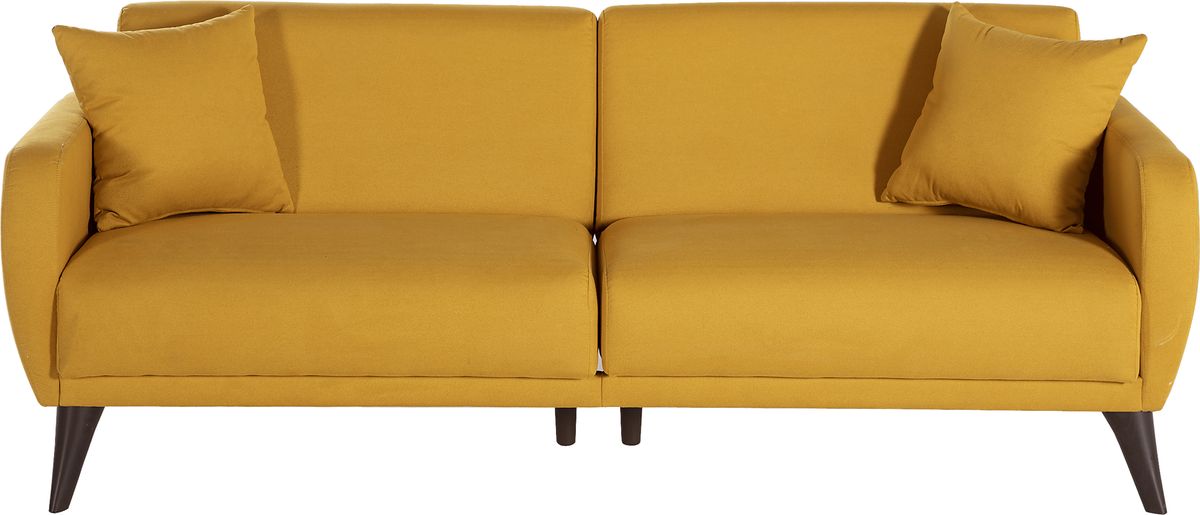 Tusico Yellow Polyester Fabric Sleeper | Rooms to Go