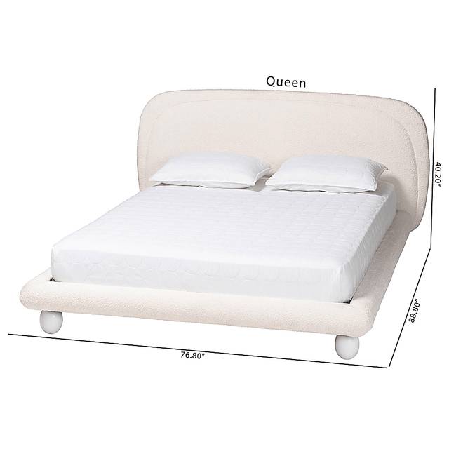 Tuteur Ivory Queen Bed - Thumbnail - Image 9
