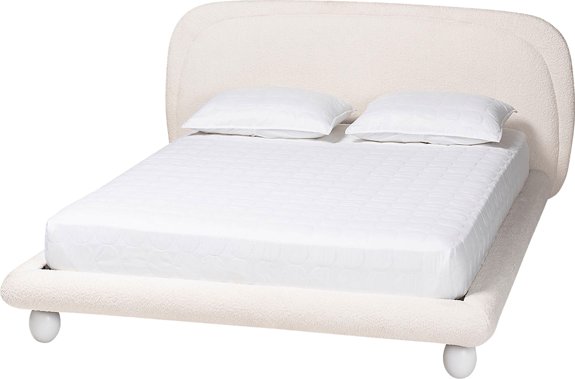 Tuteur Ivory Queen Bed - Image 1