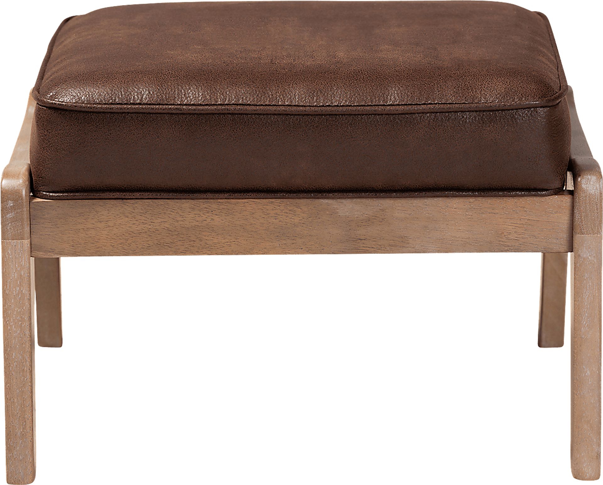 Tuthill Brown Ottoman - Image 2